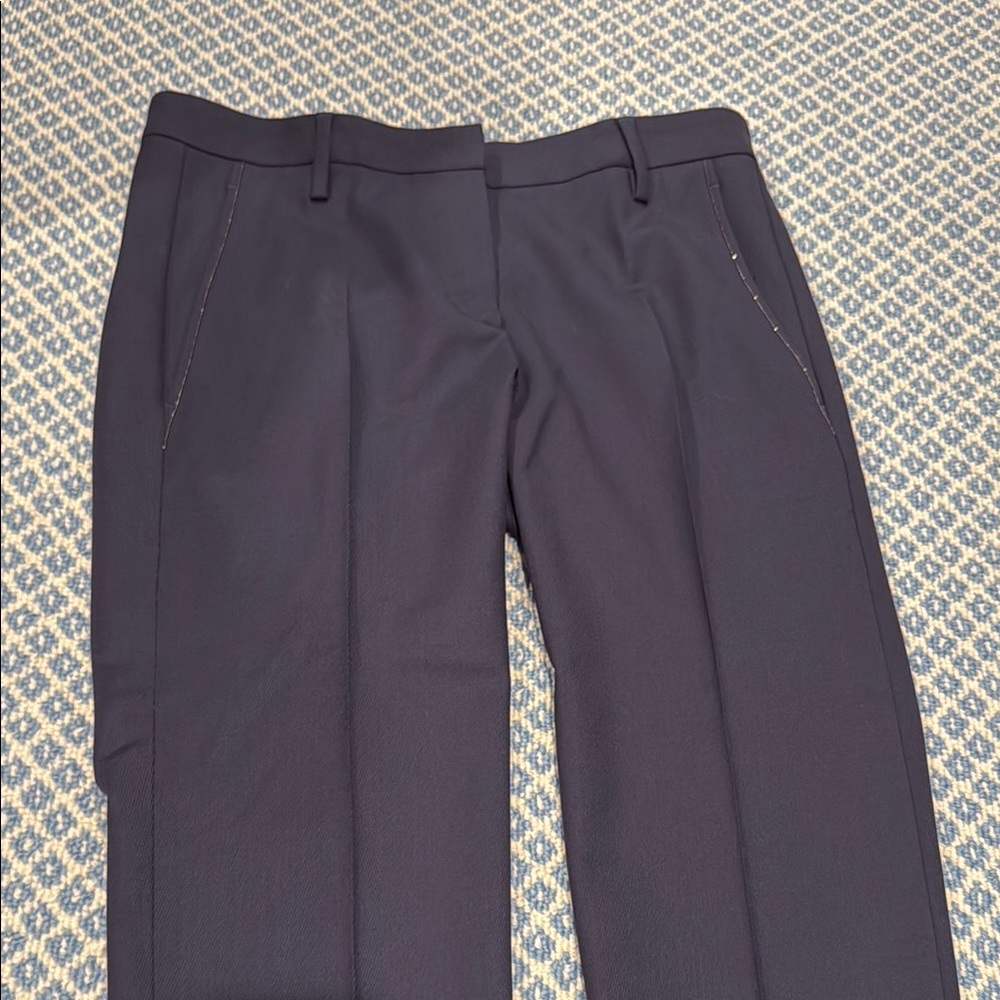 Navy Brunello Cucinelli Pant